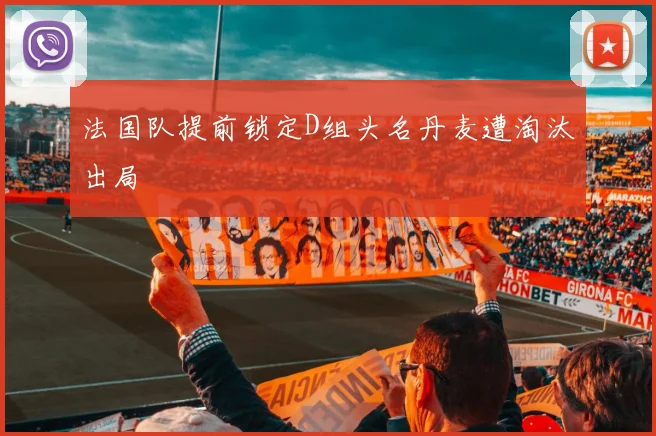 法国队提前锁定D组头名丹麦遭淘汰出局